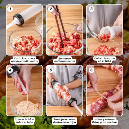 2x1 ChefPress™ ¡Haz tus propios chorizos en casa!