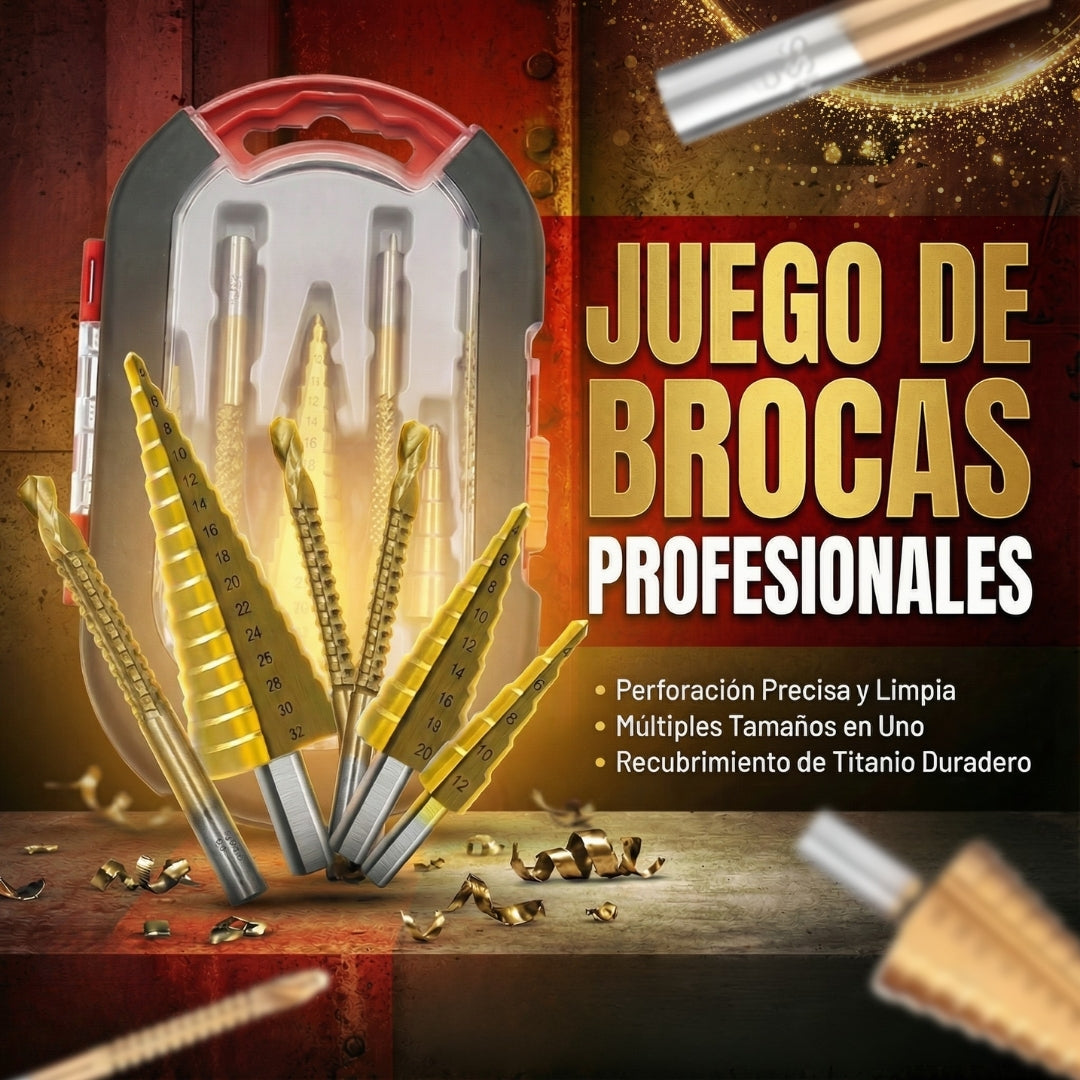 2x1 TitanCut 6x™ ¡Perforaciones precisas en cada uso!