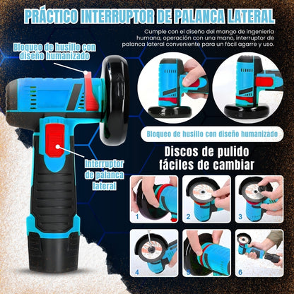 MiniGrind Pro™ ¡Control y precisión al cortar!