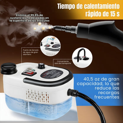 UltraSteam Clean™ ¡Vapor que facilita su limpieza!