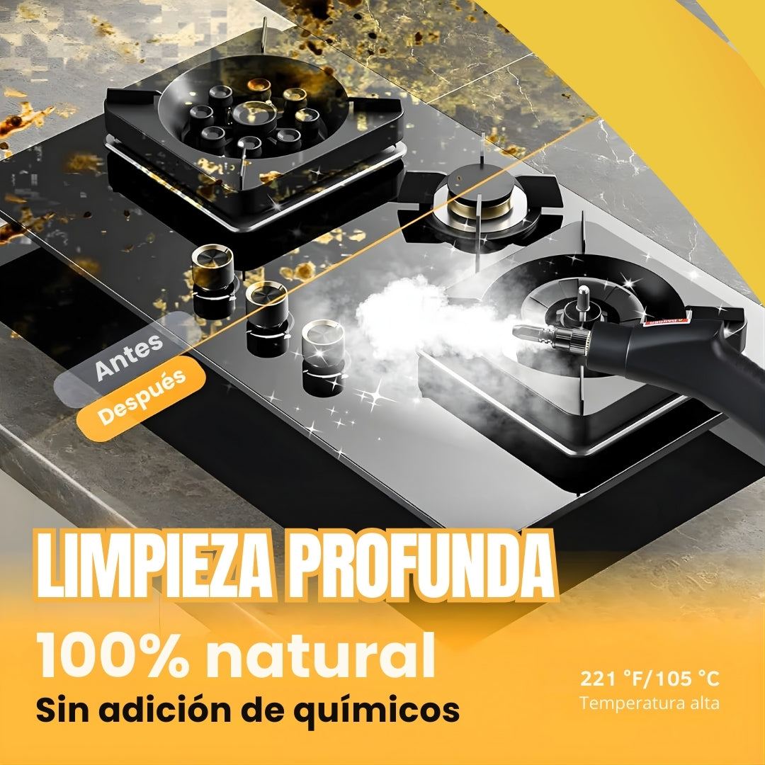 UltraSteam Clean™ ¡Vapor que facilita su limpieza!