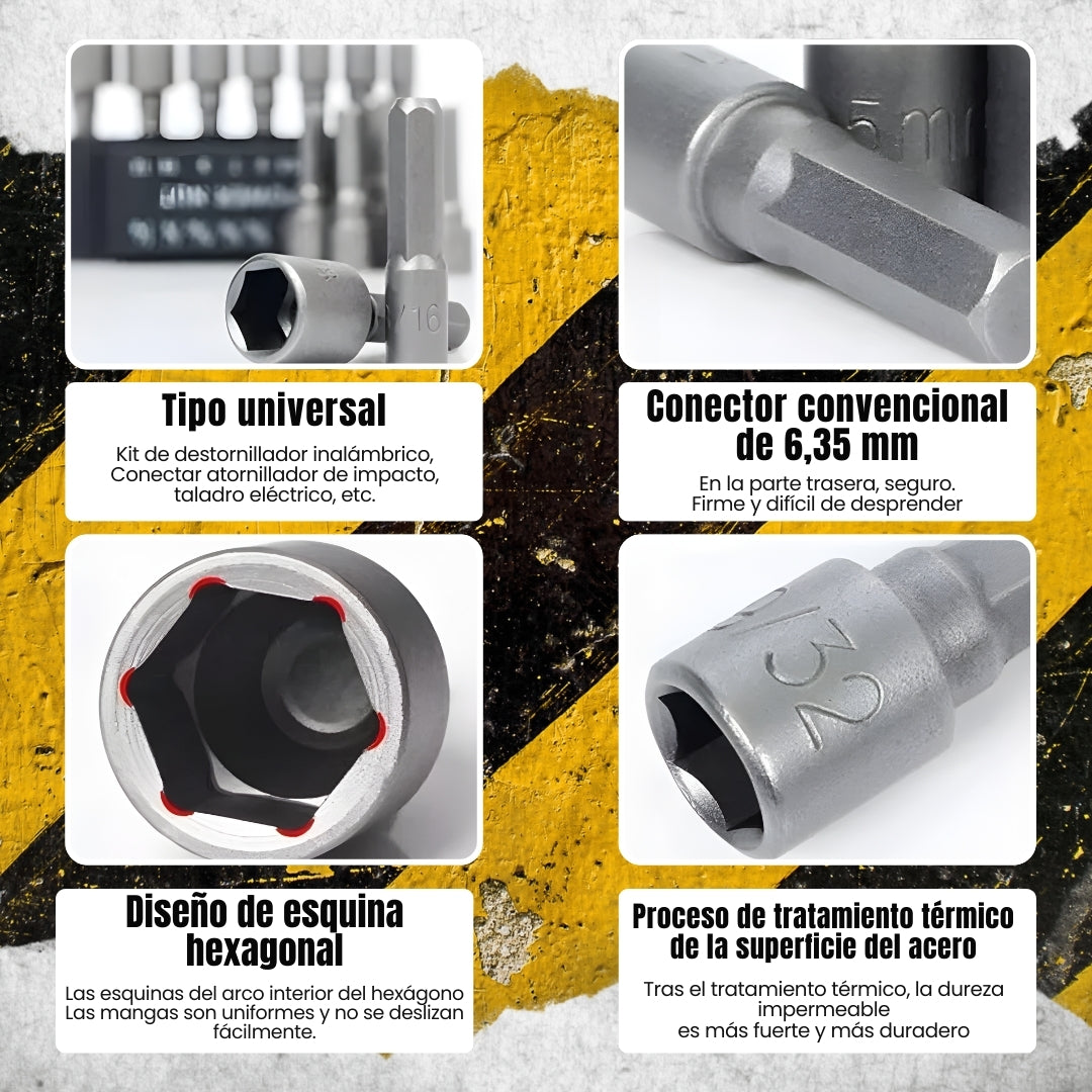 2x1 Power Nut™ ¡Kit para reparaciones!